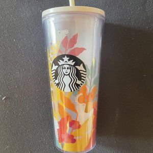 Starbucks Tumbler Venti 24 Oz. Cold Cup Savannah Animals Giraffe